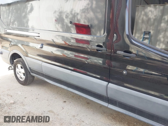2018 Ford Transit with VIN 1FTYR2CM7JKB42208, listed as a IAAI auction lot 41909994 with 110,885 mi miles. Bid and sale history available at carsss.com. Image 13.