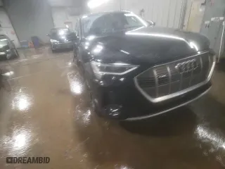2022 Audi e-tron Sportback S line Premium Plus with VIN WA12AAGE4NB022165, listed as a Copart auction lot 43021435 with 28,760 mi miles and Salvage Title. Bid and sale history available at carsss.com. Image 13.