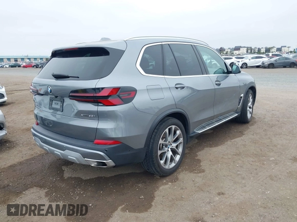2024 BMW X5 xDrive40i with VIN 5UX23EU08R9U20717, listed as a IAAI auction lot 42392632 with 42,085 mi miles and . Bid and sale history available at DreamBid. Image 4.
