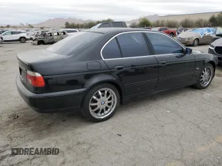 2003 BMW 5 Series 525i with VIN WBADT334X3GF43957, listed as a Copart auction lot 47324795 with 167,248 mi miles and Salvage Title. Bid and sale history available at carsss.com. Image 3.