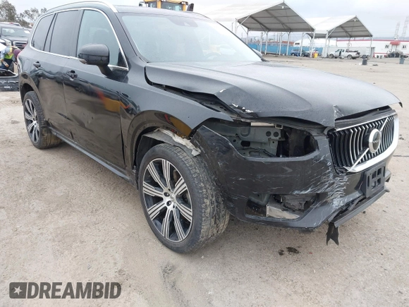 2022 Volvo XC90 Momentum with VIN YV4102PK5N1779708, listed as a IAAI auction lot 41805969 with 52,554 mi miles. Bid and sale history available at carsss.com. Image 6.