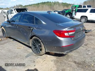 2019 Honda Accord Sedan Sport 1.5T with VIN 1HGCV1F37KA148067, listed as a IAAI auction lot 41724588 with 91,659 mi miles. Bid and sale history available at carsss.com. Image 3.