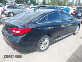 2015 Hyundai Sonata Limited with VIN 5NPE34AF3FH016440, listed as a IAAI auction lot 42057243 with 113,324 mi miles and . Bid and sale history available at carsss.com. Image 4.