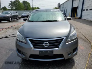 2015 Nissan Sentra SR with VIN 3N1AB7APXFY219407, listed as a Copart auction lot 53062035 with 111,671 mi miles and Salvage Title. Bid and sale history available at DreamBid. Image 5.