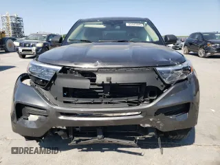 2020 Ford Explorer with VIN 1FMSK8BH3LGC00818, listed as a Copart auction lot 53445545 with 80,365 mi miles and Salvage title. Bid and sale history available at DreamBid. Image 5.