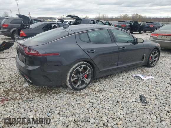 2019 Kia Stinger GT1 with VIN KNAE45LC0K6054506, listed as a Copart auction lot 79434114 with 29,497 mi miles and Non Repairable. Bid and sale history available at carsss.com. Image 3.