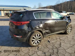 2017 Kia Sportage EX с VIN KNDPNCAC5H7246197, выставлен на аукционе Copart как лот 48954255 с пробегом 96 530 миль миль и Списание • Salvage title. История ставок и продаж доступна на DreamBid. Изображение 3.