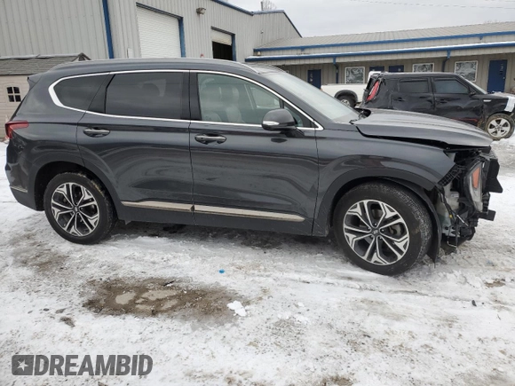 2020 Hyundai Santa Fe Limited with VIN 5NMS5CAA6LH186151, listed as a Copart auction lot 41838225 with 68,075 mi miles and Salvage Title. Bid and sale history available at carsss.com. Image 4.
