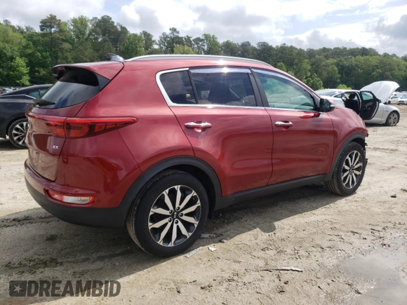 2017 Kia Sportage EX with VIN KNDPN3AC8H7093041, listed as a Copart auction lot 56724795 with 153,745 mi miles and Salvage title. Bid and sale history available at DreamBid. Image 3.