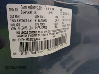 2006 Chrysler PT Cruiser z VIN 3A4FY48B56T238464, wystawiony jako IAAI lot #42514300 z przebiegiem 145 704 mil mil oraz . Historia ofert i sprzedaży dostępna na DreamBid. Obrazek 9.