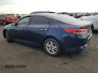 2018 Kia Optima LX with VIN 5XXGT4L34JG226240, listed as a Copart auction lot 85562164 with 118,278 mi miles and Non Repairable. Bid and sale history available at carsss.com. Image 2.