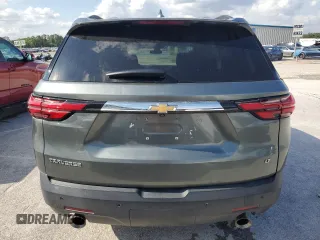 2022 Chevrolet Traverse LT Cloth with VIN 1GNERGKW9NJ172218, listed as a Copart auction lot 54129615 with 28,287 mi miles and Clean Title. Bid and sale history available at carsss.com. Image 6.
