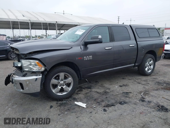 2016 Ram 1500 Big Horn with VIN 1C6RR6LM3GS233861, listed as a IAAI auction lot 41890394 with 61,637 mi miles. Bid and sale history available at carsss.com. Image 18.
