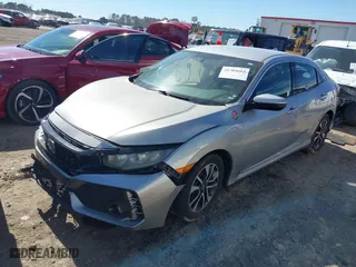 2017 Honda Civic Hatchback LX with VIN SHHFK7H27HU223750, listed as a IAAI auction lot 41704665 with 155,159 mi miles. Bid and sale history available at carsss.com. Image 17.