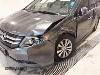 2015 Honda Odyssey EX-L with VIN 5FNRL5H65FB126479, listed as a IAAI auction lot 38993955 with 196,199 mi miles and . Bid and sale history available at carsss.com. Image 6.