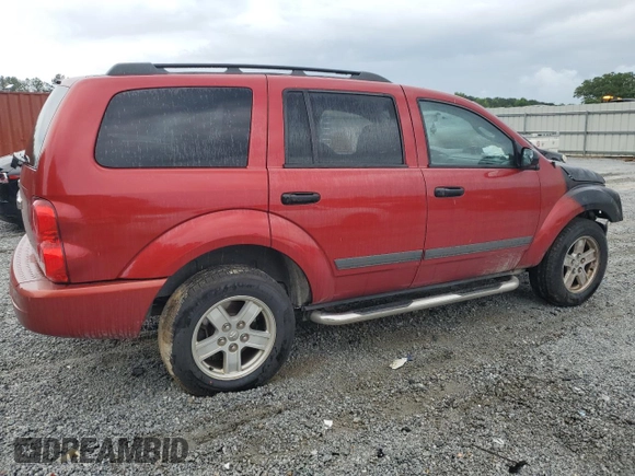 2006 Dodge Durango SLT with VIN 1D4HD48N06F182676, listed as a Copart auction lot 58322735 with Not provided miles and Salvage title. Bid and sale history available at DreamBid. Image 3.