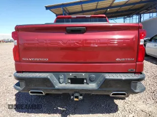 2020 Chevrolet Silverado 1500 Custom Trail Boss with VIN 1GCPYCEFXLZ263005, listed as a Copart auction lot 49859675 with 93,430 mi miles and Salvage Title. Bid and sale history available at DreamBid. Image 6.