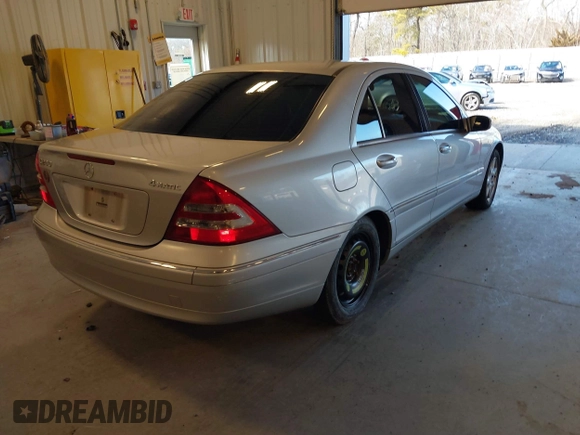 2004 Mercedes-Benz C 240 with VIN WDBRF81J44F473574, listed as a IAAI auction lot 41607188 with 234,875 mi miles and . Bid and sale history available at DreamBid. Image 4.