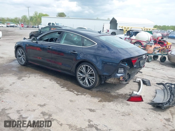 2018 Audi A7 Prestige with VIN WAU23AFC3JN057141, listed as a IAAI auction lot 42039747 with 66,095 mi miles. Bid and sale history available at carsss.com. Image 3.