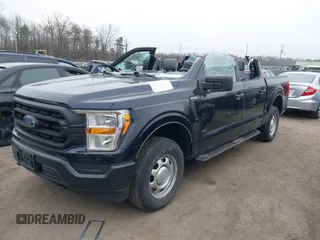 2021 Ford F-150 XL with VIN 1FTEW1EP6MFB59561, listed as a IAAI auction lot 41598532 with 68,662 mi miles and . Bid and sale history available at DreamBid. Image 2.