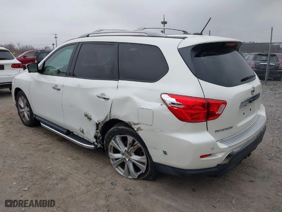 2018 Nissan Pathfinder SV with VIN 5N1DR2MM5JC659204, listed as a IAAI auction lot 41781827 with 65,835 mi miles. Bid and sale history available at carsss.com. Image 3.