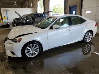 2015 Lexus IS 250 with VIN JTHCF1D22F5016112, listed as a Copart auction lot 62110655 with 85,036 mi miles and Salvage title. Bid and sale history available at DreamBid. Image 1.