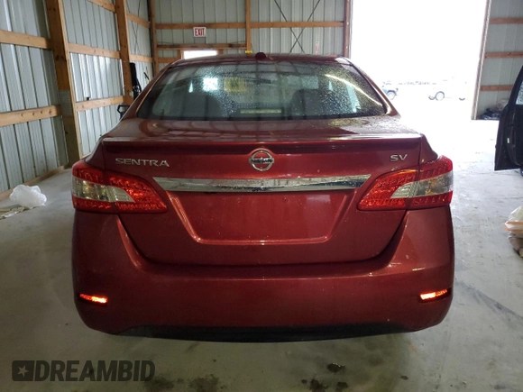 2015 Nissan Sentra SR with VIN 3N1AB7AP2FY365719, listed as a Copart auction lot 51011525 with 131,359 mi miles and Clean Title. Bid and sale history available at DreamBid. Image 6.