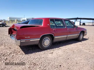 1991 Cadillac DeVille z VIN 1G6CD53B8M4347542, wystawiony jako Copart lot #48966595 z przebiegiem 153 152 mil mil oraz Szkoda całkowita • Salvage title. Historia ofert i sprzedaży dostępna na DreamBid. Obrazek 3.