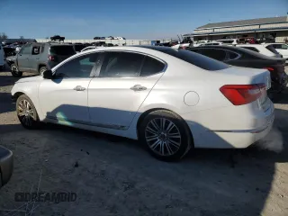 2015 Kia Cadenza Premium with VIN KNALN4D77F5173374, listed as a Copart auction lot 89330105 with 90,864 mi miles and Salvage Title. Bid and sale history available at carsss.com. Image 2.