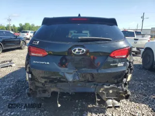 2018 Hyundai Santa Fe Ultimate with VIN 5XYZW4LA2JG532511, listed as a Copart auction lot 60901015 with 56,691 mi miles and Salvage title. Bid and sale history available at DreamBid. Image 6.