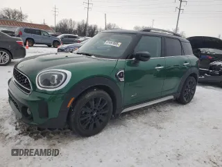2024 MINI Countryman Cooper S with VIN WMZ83BR03R3R44993, listed as a Copart auction lot 41497885 with 21,634 mi miles and Salvage Title. Bid and sale history available at carsss.com. Image 1.