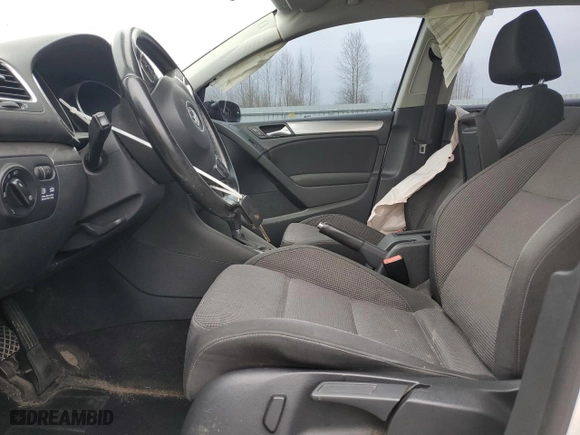 2011 Volkswagen Golf TDI with VIN WVWDM7AJXBW067825, listed as a Copart auction lot 84037684 with 143,121 mi miles and Salvage Title. Bid and sale history available at carsss.com. Image 7.