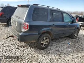 2006 Honda Pilot EX with VIN 5FNYF284X6B005916, listed as a Copart auction lot 46871255 with 246,526 mi miles and Clean Title. Bid and sale history available at DreamBid. Image 3.
