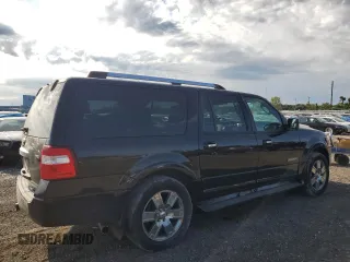 2007 Ford Expedition EL Limited with VIN 1FMFK20537LA75498, listed as a Copart auction lot 72185224 with 173,256 mi miles and Salvage Title. Bid and sale history available at carsss.com. Image 3.