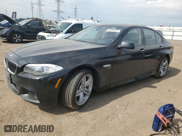 2012 BMW 5 Series 535i xDrive with VIN WBAFU7C59CDU66048, listed as a Copart auction lot 54425735 with 161,224 mi miles and Clean Title. Bid and sale history available at carsss.com. Image 1.