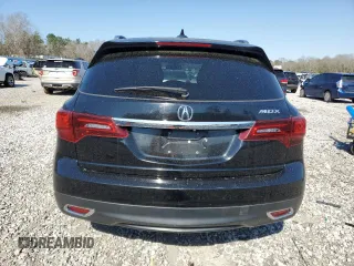 2014 Acura MDX with VIN 5FRYD3H20EB006578, listed as a Copart auction lot 49607875 with 128,393 mi miles and Salvage Title. Bid and sale history available at carsss.com. Image 6.