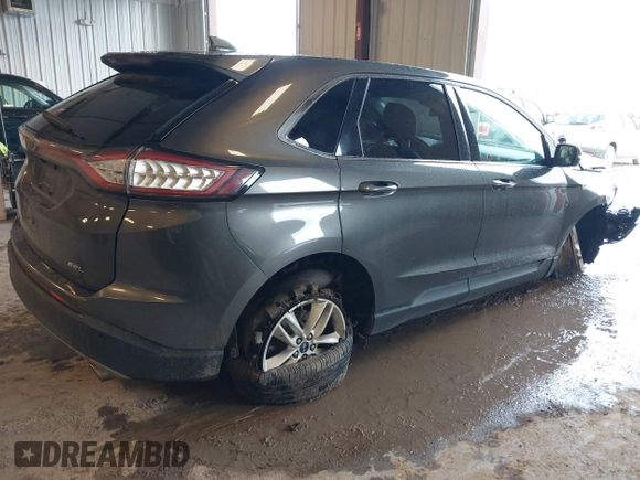 2015 Ford Edge SEL with VIN 2FMTK3J80FBB24088, listed as a IAAI auction lot 41724786 with 101,066 mi miles. Bid and sale history available at carsss.com. Image 4.