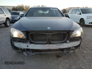 2012 BMW 7 Series 750Li with VIN WBAKB8C59CC964363, listed as a Copart auction lot 89381095 with 103,010 mi miles and Salvage Title. Bid and sale history available at carsss.com. Image 5.