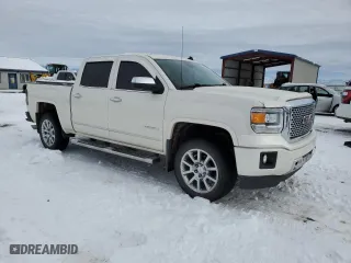 2014 GMC Sierra 1500 Denali with VIN 3GTU2WEJ6EG455647, listed as a Copart auction lot 41509395 with 128,883 mi miles and Salvage Title. Bid and sale history available at carsss.com. Image 4.