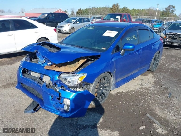 2016 Subaru WRX Premium with VIN JF1VA1E69G9827321, listed as a IAAI auction lot 41495496 with 164,371 mi miles. Bid and sale history available at carsss.com. Image 2.