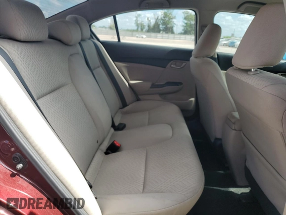 2014 Honda Civic LX z VIN 19XFB2F54EE041104, wystawiony jako Copart lot #61161155 z przebiegiem 180 574 mil mil oraz Szkoda całkowita • Salvage title. Historia ofert i sprzedaży dostępna na DreamBid. Obrazek 10.