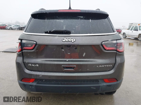 2018 Jeep Compass Limited with VIN 3C4NJDCB4JT115647, listed as a IAAI auction lot 41728750 with 127,290 mi miles and . Bid and sale history available at carsss.com. Image 17.