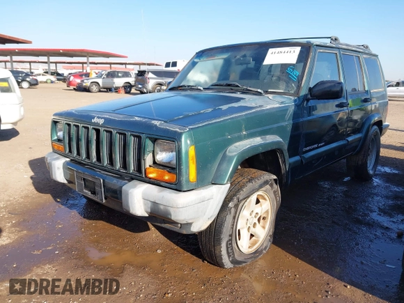 1999 Jeep Cherokee Sport with VIN 1J4FT68S6XL579735, listed as a IAAI auction lot 41484413 with 146,862 mi miles and . Bid and sale history available at DreamBid. Image 2.