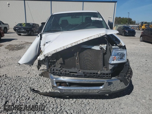 2007 Ford F-150 XL with VIN 1FTRF12287NA61703, listed as a Copart auction lot 47027105 with Not provided miles and Salvage title. Bid and sale history available at DreamBid. Image 5.