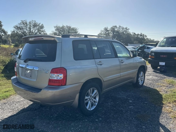 2006 Toyota Highlander Hybrid with VIN JTEDW21A860007558, listed as a Copart auction lot 78915744 with 256,404 mi miles and Clean Title. Bid and sale history available at carsss.com. Image 4.
