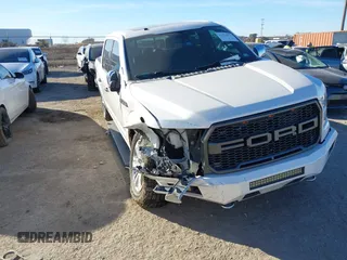 2017 Ford F-150 XL with VIN 1FTEW1EG0HFB05517, listed as a IAAI auction lot 41153073 with 92,281 mi miles. Bid and sale history available at carsss.com. Image 1.