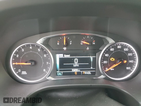 2019 GMC Acadia SLT with VIN 1GKKNMLS9KZ196201, listed as a Copart auction lot 46582725 with 53,250 mi miles and Salvage Title. Bid and sale history available at carsss.com. Image 9.