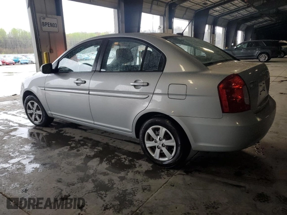 2010 Hyundai Accent GLS with VIN KMHCN4AC4AU483643, listed as a Copart auction lot 51972445 with 134,288 mi miles and Salvage Title. Bid and sale history available at carsss.com. Image 2.