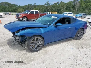 2024 Ford Mustang EcoBoost with VIN 1FA6P8TH7R5112306, listed as a Copart auction lot 58151055 with 4,467 mi miles and Salvage title. Bid and sale history available at DreamBid. Image 1.