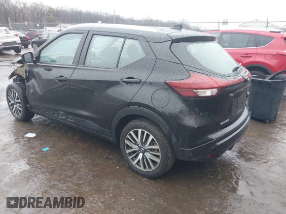 2022 Nissan Kicks SV with VIN 3N1CP5CV4NL500799, listed as a IAAI auction lot 41520212 with 59,507 mi miles. Bid and sale history available at carsss.com. Image 3.
